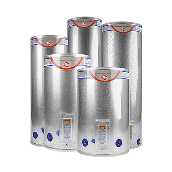 Rheem low pressure electric water heaters